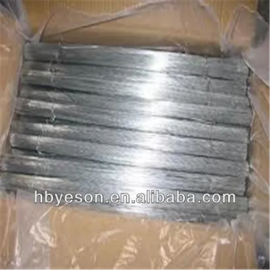 Electro and Hot dipped galvanized iron Wire