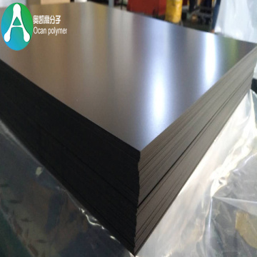 Good Price Matt Black PVC Sheet