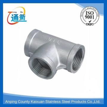 casting stainless steel pipe fitting lateral tee