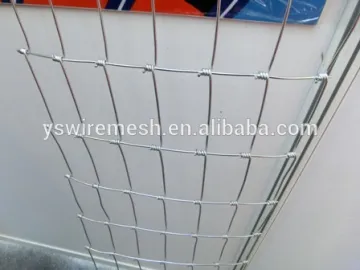 Hot dipped galvanized cattle fence/field fence
