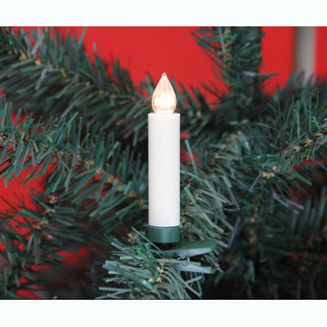 LED candle lights gift, safe and easy to install by clips, with remote control