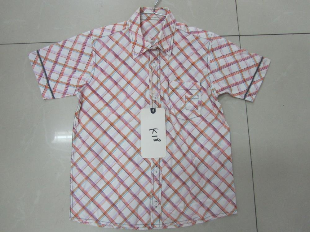 Top quality cotton check shirt