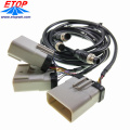 Conector à prova d&#39;água IP67 macho de 9 pinos para o conector APEX2.8