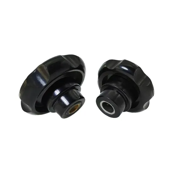 Black Custom Design Nylon Bakelite Handle Knobs