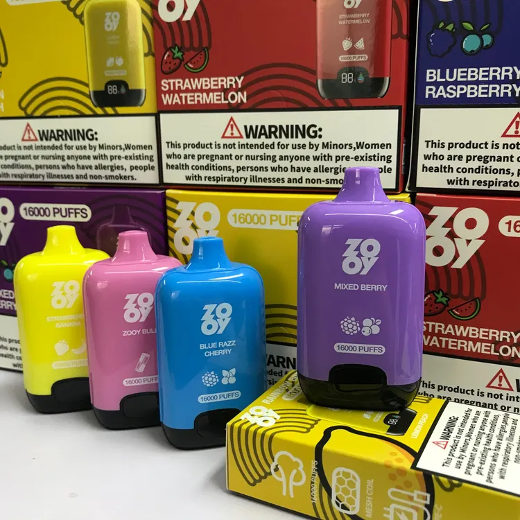 Zooy Vape Rainbow Box 16K Puffs