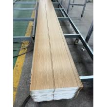 Sanduíchpanels PU de grãos de madeira para paredes interiores e exteriores