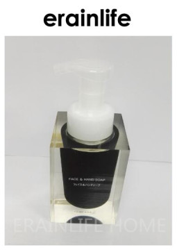 erainlife transparent polyresin liquid soap dispenser hotel hot sale