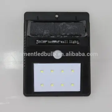 Solar Powered Motion Sensor LED Stair Wall Light