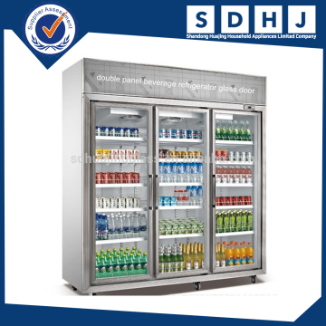 Freezer Parts Glass Door, Refrigerator Parts Glass Sliding Door, Low-e Tempered Insulating Glass