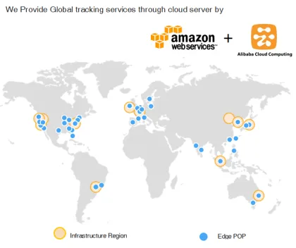 Personal GPS tracker system wireless tracking software with Google Map provide APPs, platform customization service Thinkrace