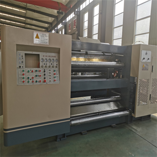 Corrugated Cardboard Single Facer Machine Cassette Single Facer Machine for Corrugated Cardboard Manufactory