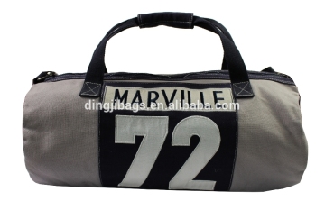 Custom cheap price canvas cheap gym bag