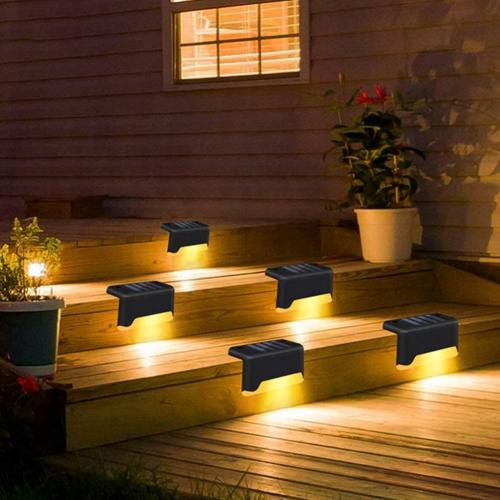 Solar Power Garden Light Solar Step Lights Outdoor Waterproof Factory