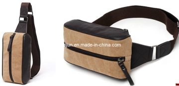 Canvas / PU Waist Bag/ Backpack