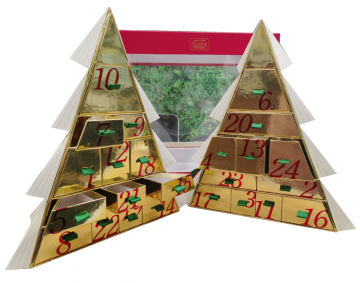 Christmas Tree shape chocolate paper box