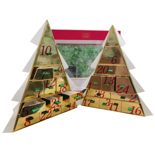 Christmas Tree shape chocolate paper box