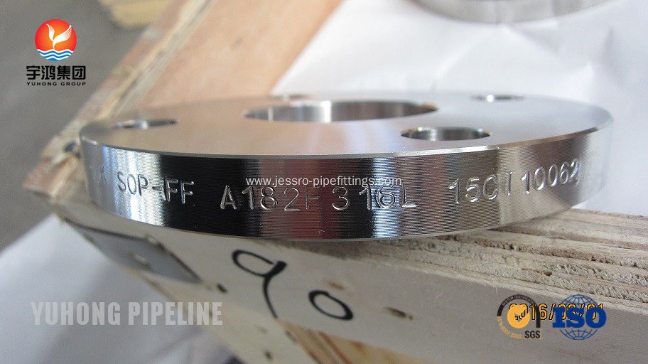 Plate Flange A182 F316L SOP FF 50A