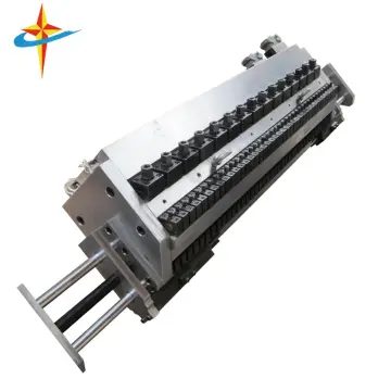 Custom PP Plastic Cast Film Extrusion Die Head