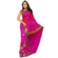 India Sarees Fashion Woman Ethnic Styles Embroidery Sarees Beautiful Dance Costume Lady Long Comfortable Clothing