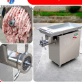 Grande máquina moedora de carne industrial