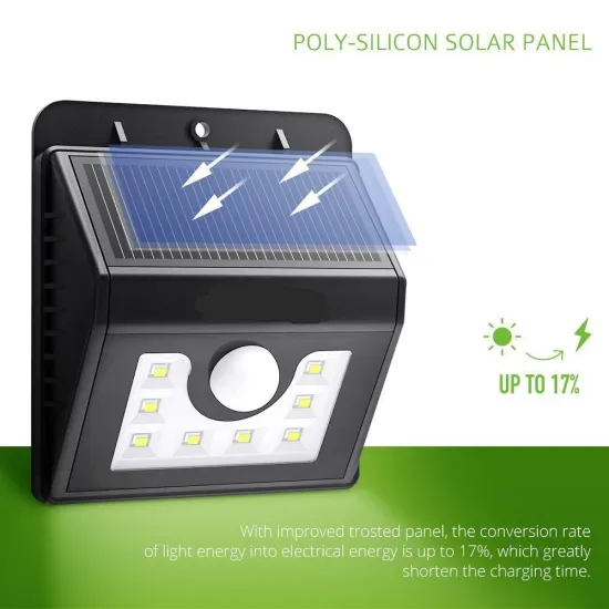 8 LED outdoor motion waterproof LED ceiling lighting