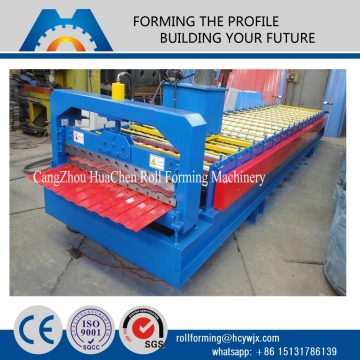 trapezoidal iron sheet wall panel roll forming machine manufacturer