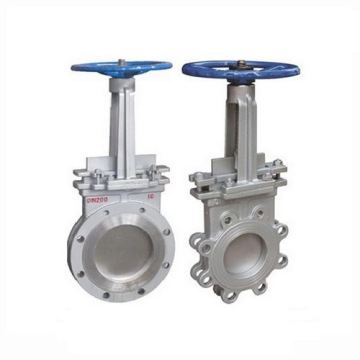 Industrial Valves: Exploring Stainless Steel and Cast Iron Flanged Wafer Lug Type Knife Gate Valves for Slurry Applications