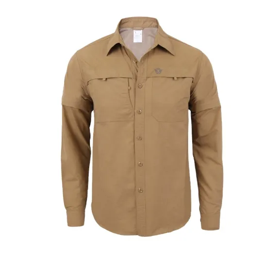 Camouflage Quick Dry Outdoor Sports Shirt - Long Sleeve & Short Sleeve