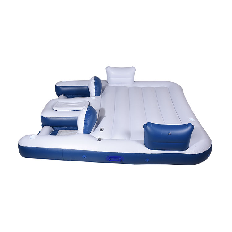 4 people square floating island Relaxation Floating Island