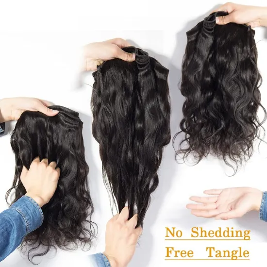Body wave hair Toupee bundles  factory price virgin brazilian hair Virgin hair bundles No any split ends wholesale bundles