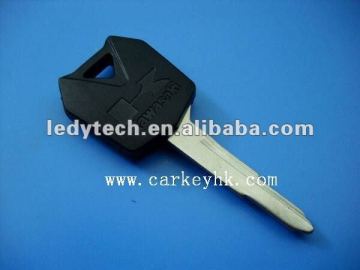 High quality Kawasaki motorcycle key blank in black