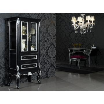antique Bathroom Side Cabinet With Sliver Foil