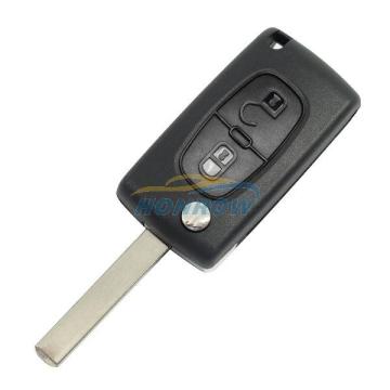 High quality Cit 307 blade 2 buttons flip remote key shell ( VA2 Blade - 2Button - No battery place )