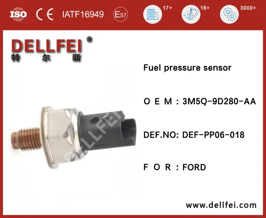 Fuel Rail High Pressure Sensor 3M5Q-9D280-AA for FORD