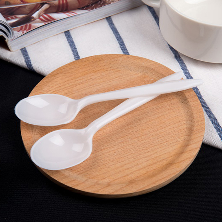 Eco Friendly Wrapped Disposable Eco Fork and Spoon Set Cutlery Disposable Dinnerware