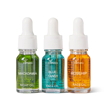 Private Label Mini Face Oil Trio - Natural Anti-Inflammatory Hydrating Oils