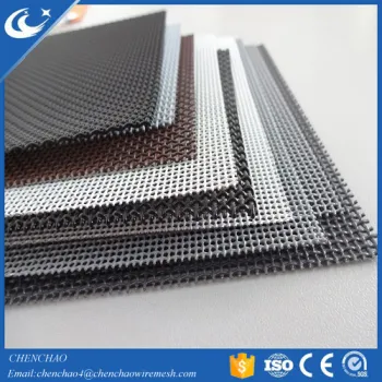 Anti-theft plastic coated Security Unbreakable Window Screen