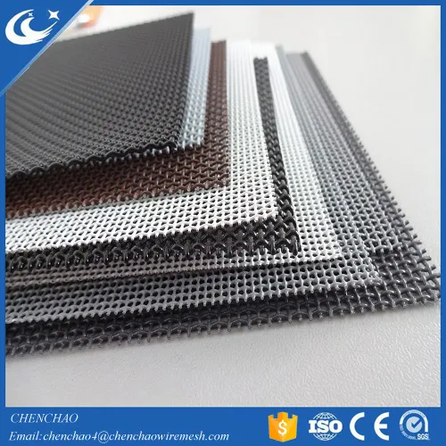 Anti-theft plastic coated Security Unbreakable Window Screen