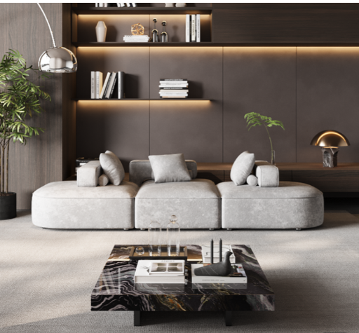 Filipina Vatikan Desainer Minimalis Model Sofa