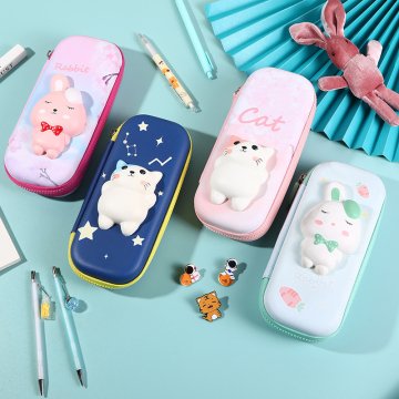 Beg pensil bentuk haiwan comel untuk kanak -kanak - kapasiti besar &amp; tahan lama