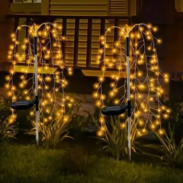 LED Solar Outdoor Firecracker Lights for Festival Atmosphere and Garden Lawn Illumination