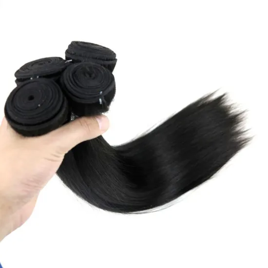 Unprocessed Natural Color 100% Virgin Brazilian Human Hair Straight Hair Bundles