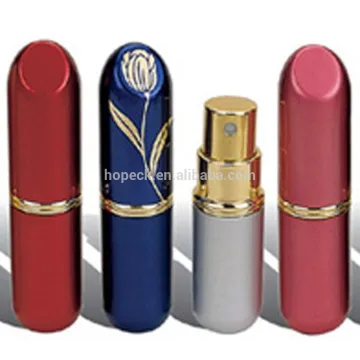 4ml travel alum with plastic perfume bottle