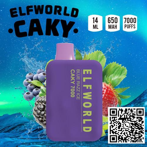 Elf World Caky verfügbar 7000 Puffs Osdvape