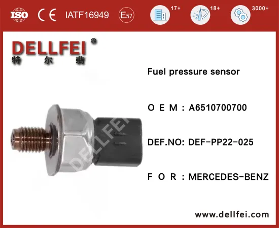 Fuel Rail Pressure Sensor A6510700700 for MERCEDES-BENZ