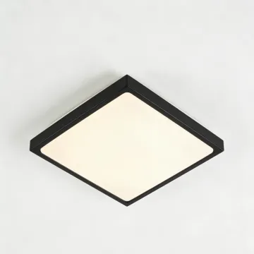 Indoor ceiling lamp with low glare