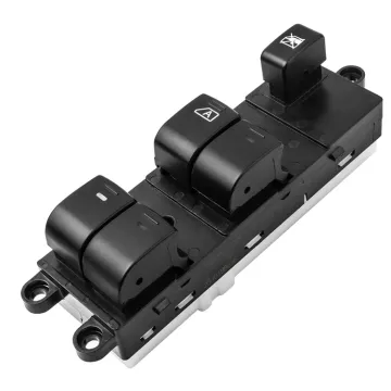 Front Left Master Electric Window Switch for Nissan Navara D40, Qashqai, Pathfinder (2004-2016)