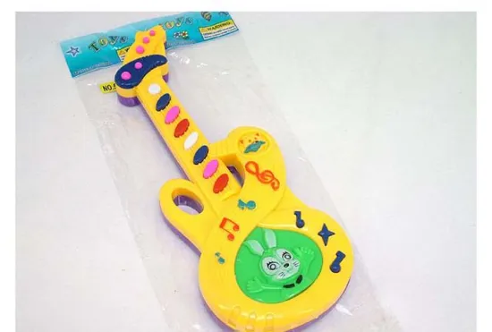 CARTOON RABBIT MUSIC GUITAR