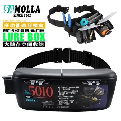 Waterproof Bait Hook Fishing Accessories: Multifunctional Sea Fishing Kit with Waist Box