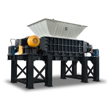 Used Rubber Tyre Shredding and Recycling Machines: Tire Crusher Equipment and Double Shaft Waste Tire Shredder